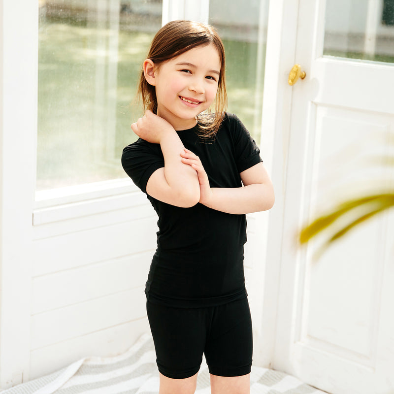 Essentials Viscose Short Sleeve Set 01