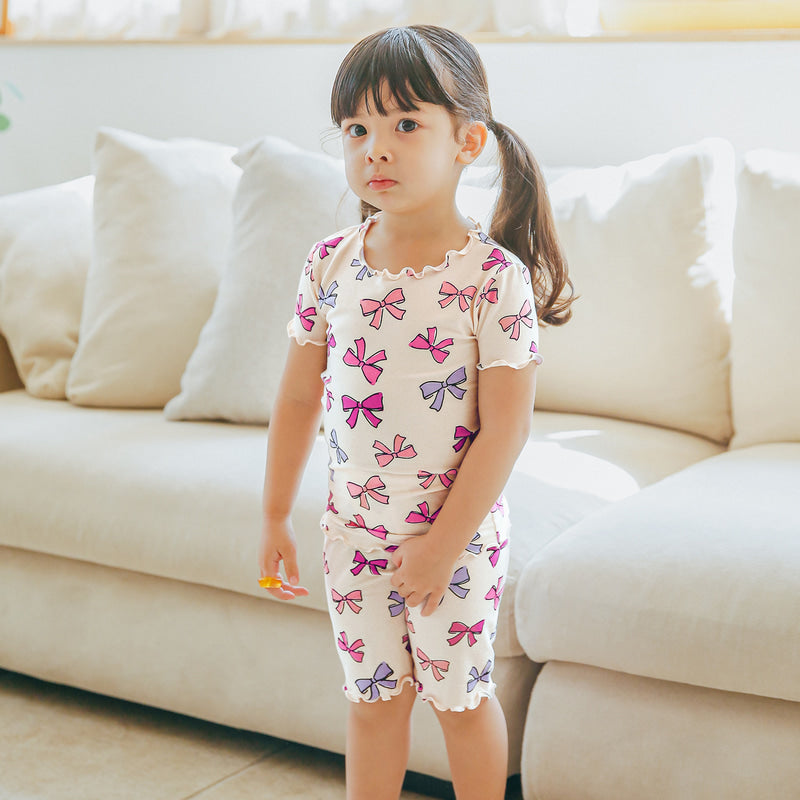 Short sleeve shirring ribbon