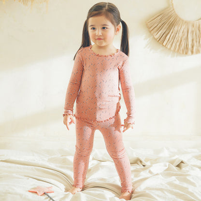 Wind Flower Long Sleeve Shirring