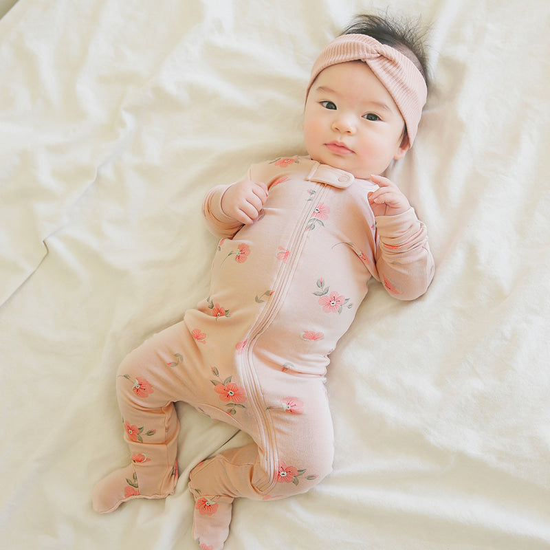Romantic Rose Modal Footed Pajama