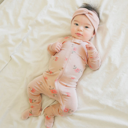 Romantic Rose Modal Footed Pajama