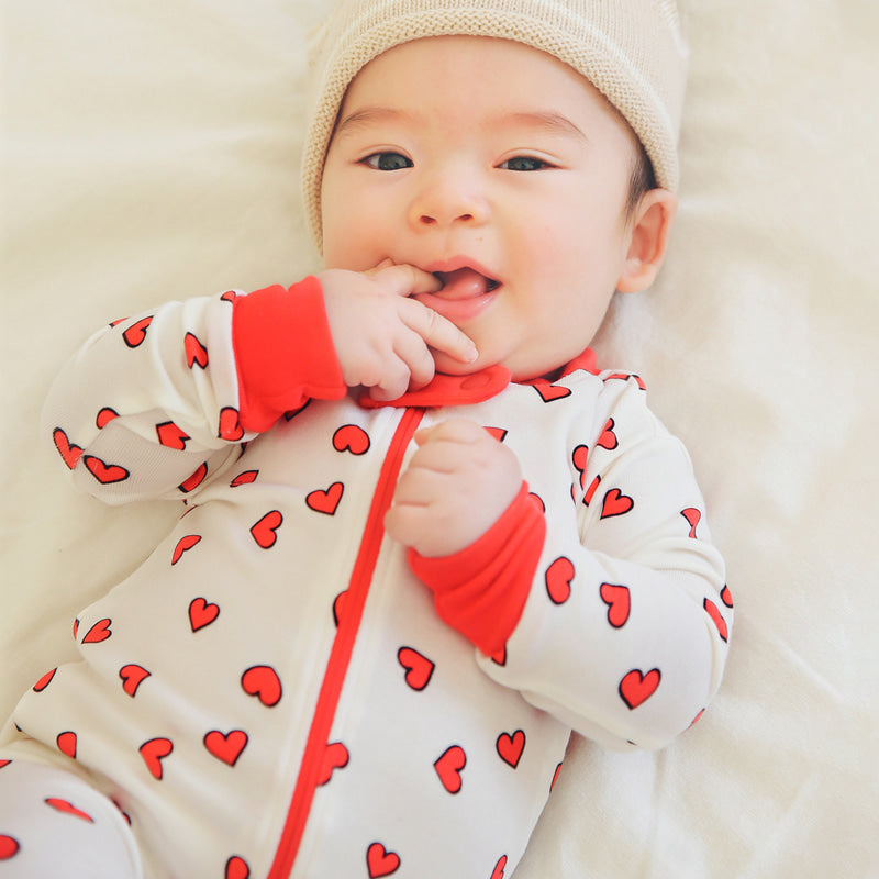 Heartpop Modal Footed Pajama
