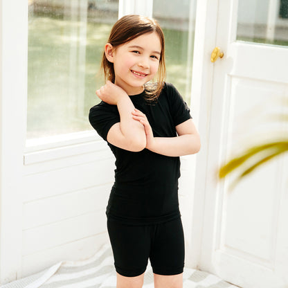 Essentials Viscose Short Sleeve Set 01