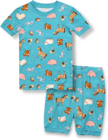 Short sleeve animal farm