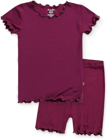 Essentials Viscose Short Sleeve Shirring Set