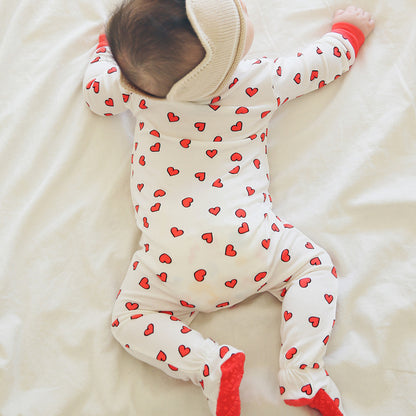 Heartpop Modal Footed Pajama