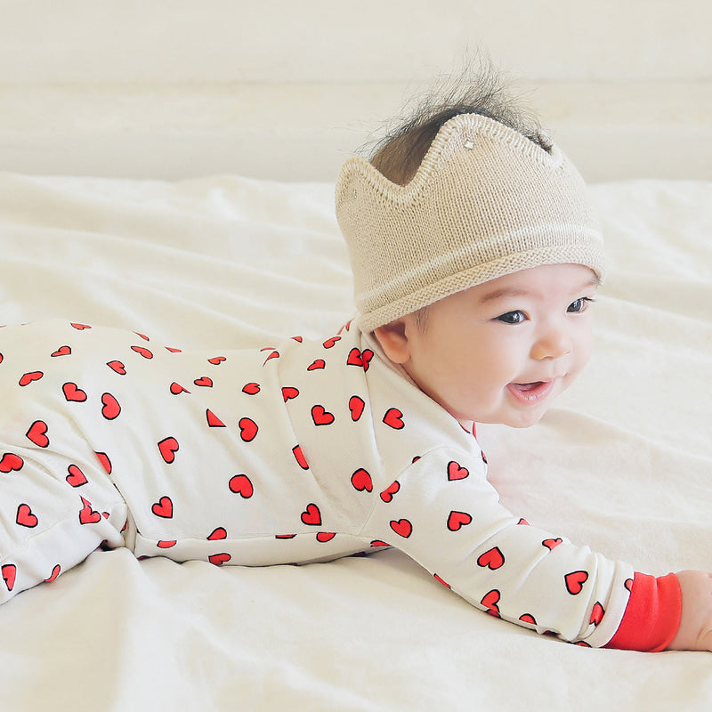 Heartpop Modal Footed Pajama