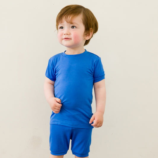 Essentials Viscose Short Sleeve Set 01