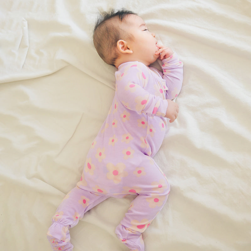 Vivid Purple Modal Footed Pajama