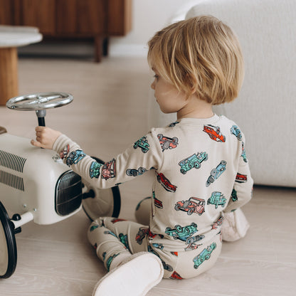 Retro Car Long Sleeve