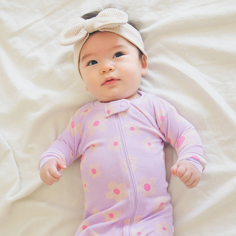 Vivid Purple Modal Footed Pajama