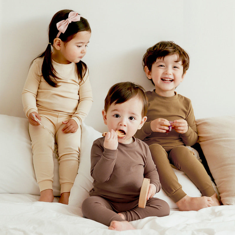Essentials Cotton Long Sleeve Pajamas